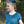 Millie Loves Lily Girls' Teal Rib Velour Short Sleeve Dress With Bow Waistband