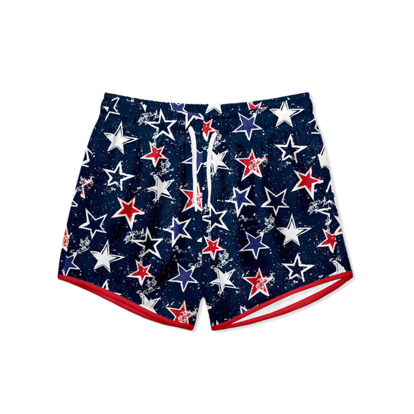 Dark Navy Star Swim Shorties