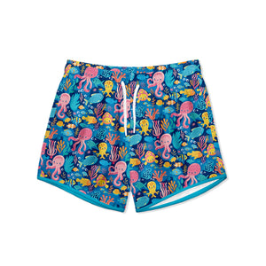 Kids Blue Silly Sea Life Shorties