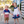 Load image into Gallery viewer, White &amp; Navy Star Border Ruffle-Hem Yoke Dress
