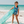 Load image into Gallery viewer, Teal Floral Ruffle-Accent Tankini
