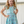 Load image into Gallery viewer, Mint Kitty Dreams Button-Front A-Line Dress &amp; Stripe Shorts
