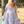 White Spring Flower Button-Up A-Line Dress