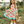 Cream Pumpkin Falls Patch-Pocket Long-Sleeve A-Line Dress
