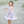 Pink & Orange Halloween Icons Angel-Sleeve Dress