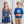 Navy Thanksgiving Leaves Tiered Button-Front Dress