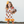 Millie Loves Lily Girls' Cream Thanksgiving Turkey Long Sleeve Dress