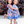 Load image into Gallery viewer, Navy Autumn Florals Button-Front A-Line Dress
