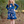 Navy Nativity Pocket Long-Sleeve A-Line Dress