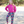 Load image into Gallery viewer, Rose Violet Crewneck Sweatshirt &amp; Velour Neon Leopard Joggers
