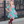 Load image into Gallery viewer, Slate Green Snowflake Floral Puff-Sleeve Babydoll Dress
