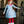 Load image into Gallery viewer, Aqua Christmas Stockings Ruffle-Neck A-Line Dress &amp; Red Button Leggings
