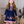 Load image into Gallery viewer, Navy Nutcracker Dreams Button-Front Dress &amp; Dusty Pink Button Leggings
