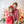Red Dot Santa Ruffle-Accent Dress