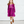 Load image into Gallery viewer, Rose Violet Button Accent Dress
