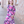 Plum Prime Floral Velour Long-Sleeve Midi Dress