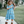 Load image into Gallery viewer, Nile Blue Small Flower Tiered Button-Front Dress
