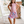 Pink Ribbed Ruffle Sleeveless Top & Floral Skort