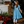 Nile Blue Polka Dot Ruffle-Hem A-Line Dress