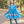 Midnight Boho Horses Angel-Sleeve Dress & Leggings