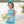 Load image into Gallery viewer, Kids Mint Ocean Stripe Sleeveless Pocket A-Line Dress
