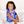 Purple Halloween Icons Short-Sleeve Pajama Set