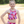 Fuchsia Firefly Floral Ruffle-Trim Tankini