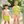 Yellow Beach Swim Shorties
