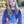 Navy Scenic Santa Velour Sweater