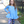 Millie Loves Lily Blue Iris & Blue Long Sleeve Tops & Leggings Set