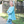 Millie Loves Lily Nile Blue & Plum Long Sleeve Tops & Leggings Set