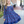 Kids Navy Bows Ruffle-Hem Dress