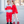Red & Gray Heather Polar Fleece Color Block Quarter-Zip Pullover & Joggers