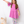 Millie Loves Lily Girls Fuschia Tiered Dress and Legging Set