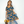Navy Cats Sunflowers Pocket A-Line Dress & Stripe Leggings
