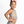 Blue Floral Filigree Ruffle-Trim Tankini