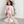 Kids Pink Velour Sweatshirt & Gingerbread Flare Leggings