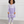 Purple Kitten Corner Border Button-Accent A-Line Dress & Leggings