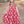 Kids Red Rose Midi-Length Hi-Low Dress