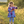 Millie Loves Lily Girls Periwinkle Rose Floral 2 Pocket Dress & Legging Set