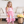 Pink Kitty Lounge Angel-Sleeve Dress & Leggings