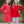 Kids Red Long-Sleeve Babydoll Top & Gingerbread Christmas Leggings