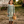 Kids Dusty Green Mushrooms&Leaves Front-Pocket A-Line Dress & Leggings