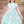 Kids Cream Christmas Wreaths Midi-Length Hi-Low Dress
