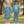 Kids Nile Blue Crewneck Sweatshirt & Ducks Flare Leggings
