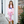 Light Pink Velour Hoodie & Christmas Forest Flare Leggings