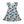 Aqua Horses & Poppies Angel - Sleeve Dress - Millieloveslily.com