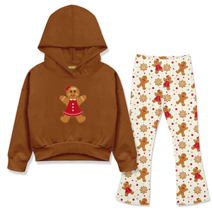 Caramel Cafe Hoodie & Gingerbread Flare Leggings - Millieloveslily.com