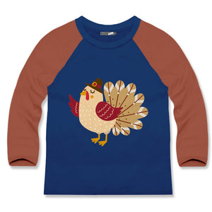 Caramel Cafe Turkey Long-Sleeve Crewneck Top - Millieloveslily.com