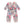 Millie Loves Lily Infant Girl Pink Floral Ruffle Trim 1-Piece